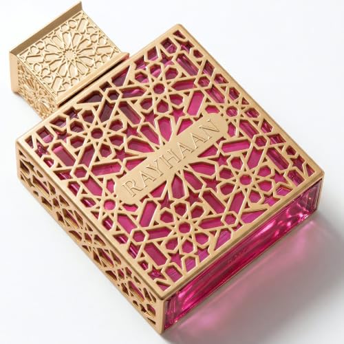 Image of Rayhaan Kiss - Sweet, Fruity, Gourmand, Floral - Eau de Parfum Spray Long-Lasting Fragrance for Women, 3.4 Ounce / 100 ml