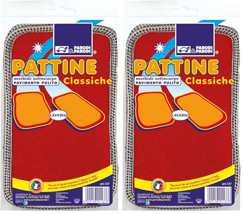 PARODI & PARODI - Pantoufles d'intérieur Classiques, Pantoufles d'invités en Feutre Doux, sous-Chaussures idéales pour Les sols Propres, Confortables et...
