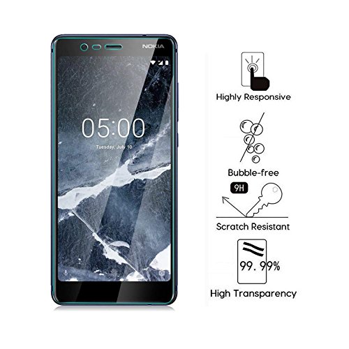 2 Pack Pellicola Vetro Temperato Nokia 5.1 Digital...