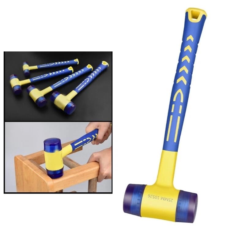 Martillo profesional de goma de doble cara para accesorios seguros de mantenimiento del hogar