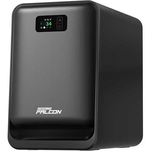 Creality Falcon AP1 Laser Smoke Purifier with WiFi Control, 5-Stage Filtration, PM2.5 Air Quality Monitor, 250m³/h Airflow, for Falcon A1 Series Laser Engraver