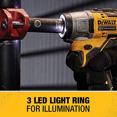 DEWALT XTREME 12V MAX Impact Wrench, Cordless Kit, 3/8-Inch (DCF902F2)