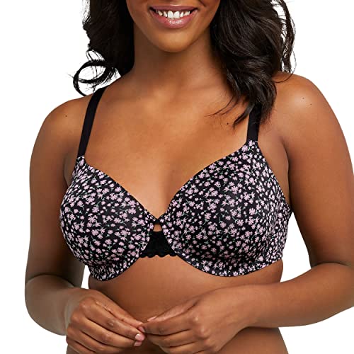 Image of Maidenform womens One Fab Fit Underwire Bra, Microfiber T-shirt Bra, Convertible (Retired Colors)
