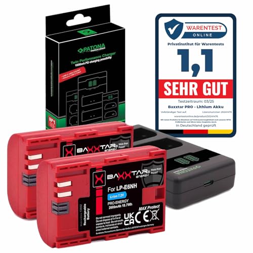 Potenza/sicurezza: 2600 mAh / 17.3 Wh / tensione: 7.2 V / batteria agli ioni di litio. Le celle agli ioni di litio certificate fanno la differenza. Con protezione da sovraccarico, sovratensione, cortocircuito.