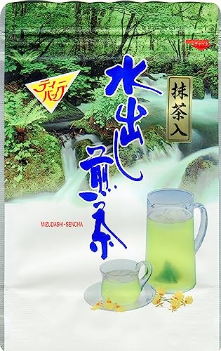 お茶の樋之口園 かぶ飲み水出し知覧茶抹茶入りティーパック2000円(1L用10gx10P入り) 400 円5個セット【鹿児島茶】