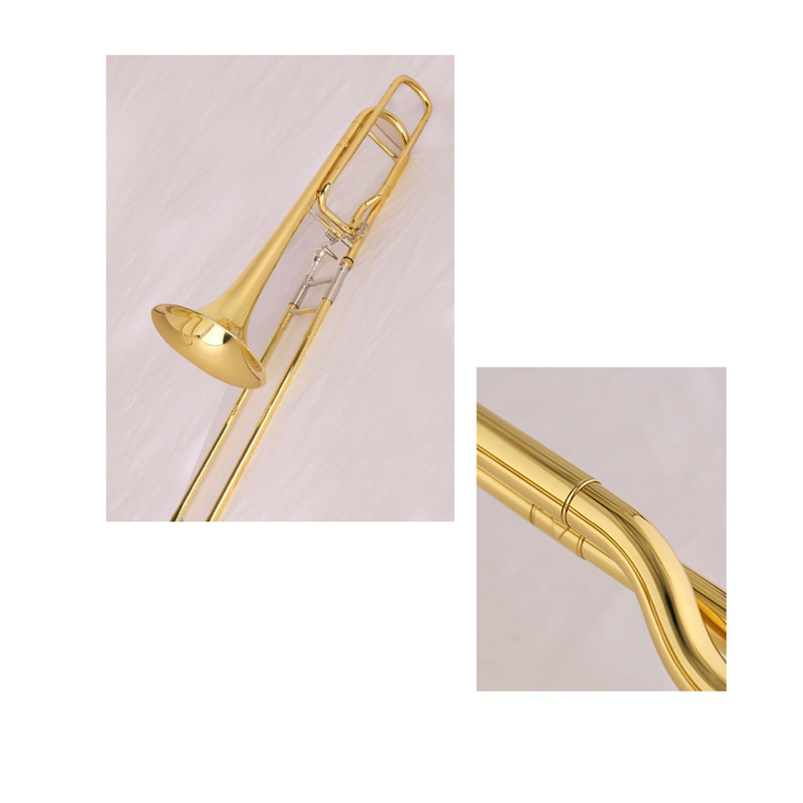 Puzon Puzon tenorowy Instrument dęty blaszany B dur odpowiedni dla początkujących