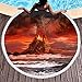 GermYan Dipinto Paesaggio Vulcano Stampa Digitale Telo Mare in Microfibra Beach Surf Asciugamano All'Aperto Asciugamani da Bagno d'Acqua