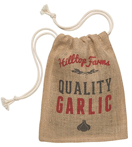 Now Designs Burlap Garlic Sack