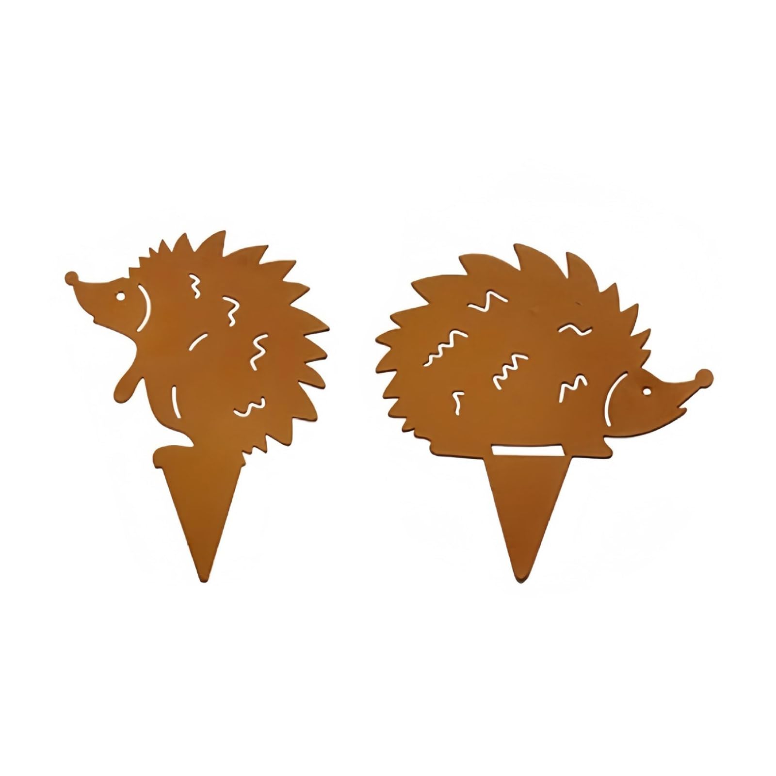 Snorvixre Weatherproof Metal Animal Sculpture Stakes, Rust-Resistant Outdoor Garden Decor for Patio, Yard & Sidewalk Art Metal Animal Sculpture Stakes