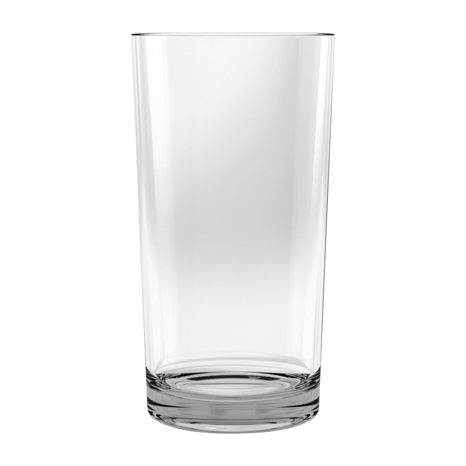 TarHong Montana Heavy Base Jumbo Drinkware Premium Plastic Shatterproof Indoor Outdoor Clear 24 Ounce Set of 6