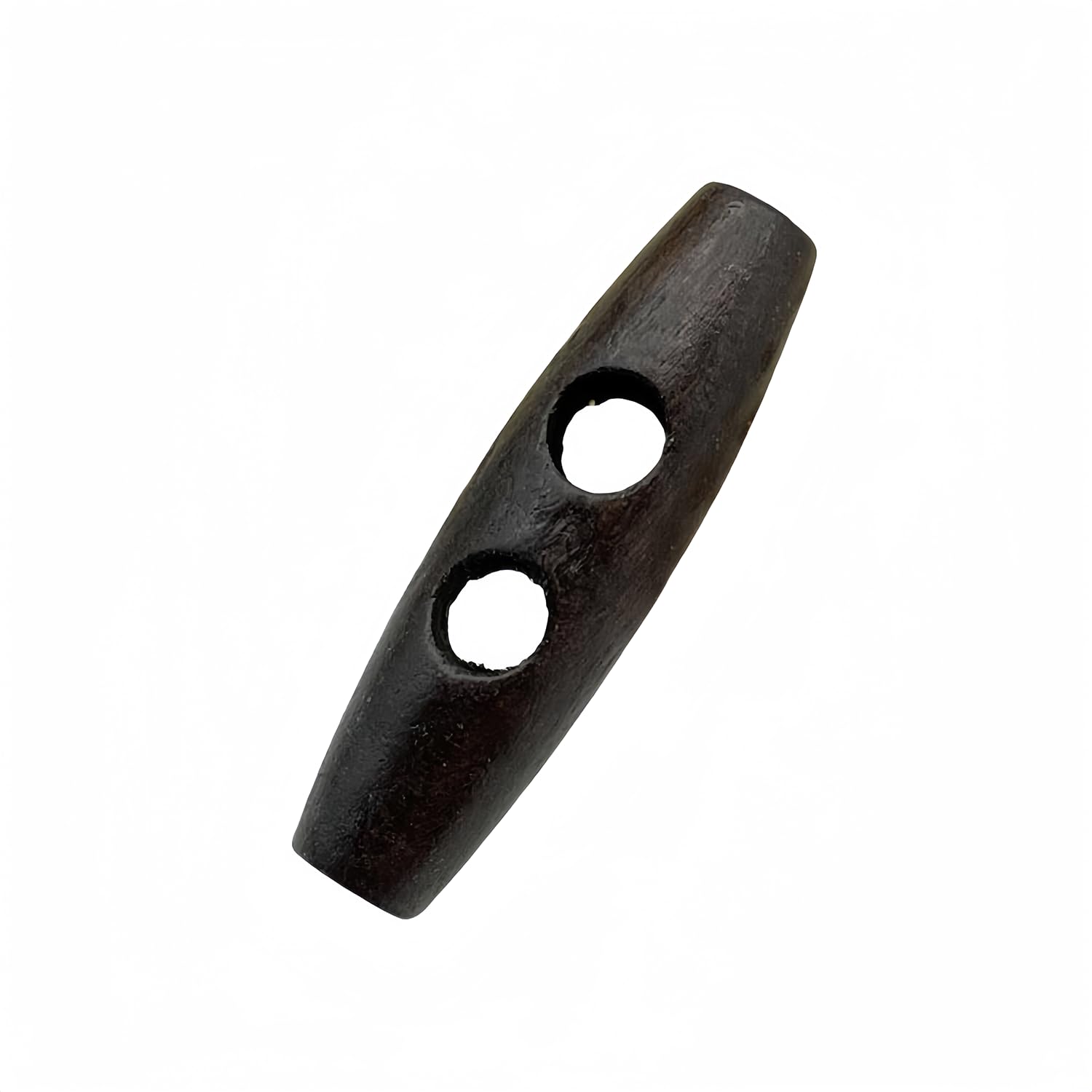 5 pcs Olives Buttons - 2 Hole Wood Toggle Sewing Craft DIY Accessory for Clothing Coat Jacket Blazer Bag — image 1