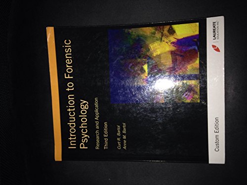 Introduction to Forensic Psychology: Research a... 1452228329 Book Cover