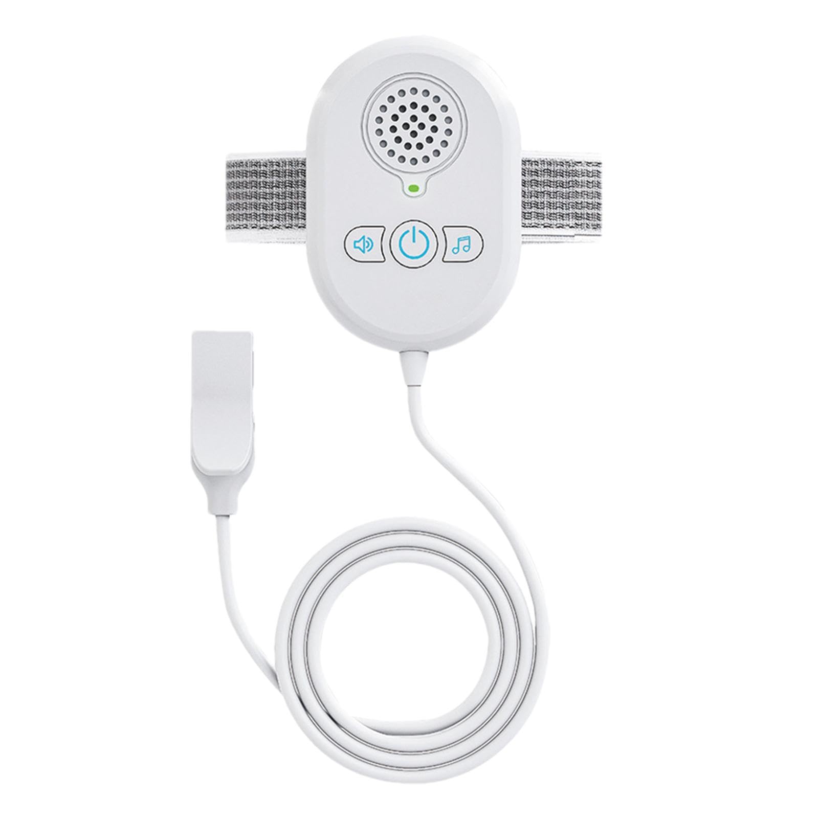 Sensor de enuresis de cama, solución de entrenamiento para ir al baño, alarma de sonido fuerte, alerta de vibración fuerte, monitor de enuresis nocturna, dispositivo de entrenamiento eficaz, sensor