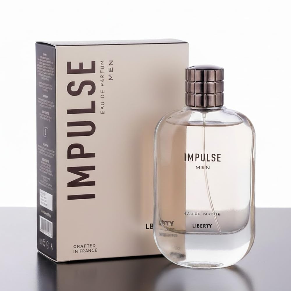 Sponsored Ad - Luxury Fresh Impulse Long Lasting Perfume for Man | Eau De Parfum 100ml | Citrus, Spicy, Musky | Premium Fragrance for Men