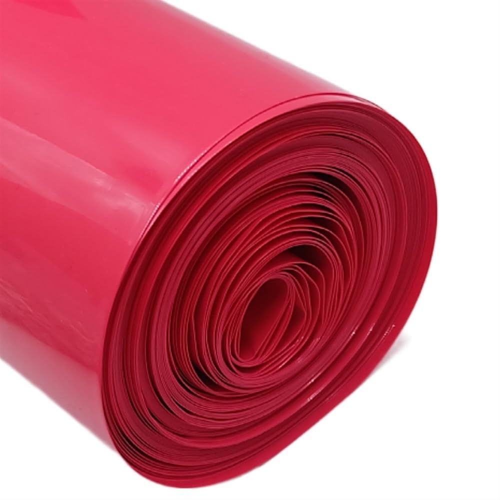 Rurki termokurczliwe z PVC, Rurki termokurczliwe PCV do tulei kablowej z ochroną izolacji 18650 300 V, wiele rozmiarów(85MMx10METERS)