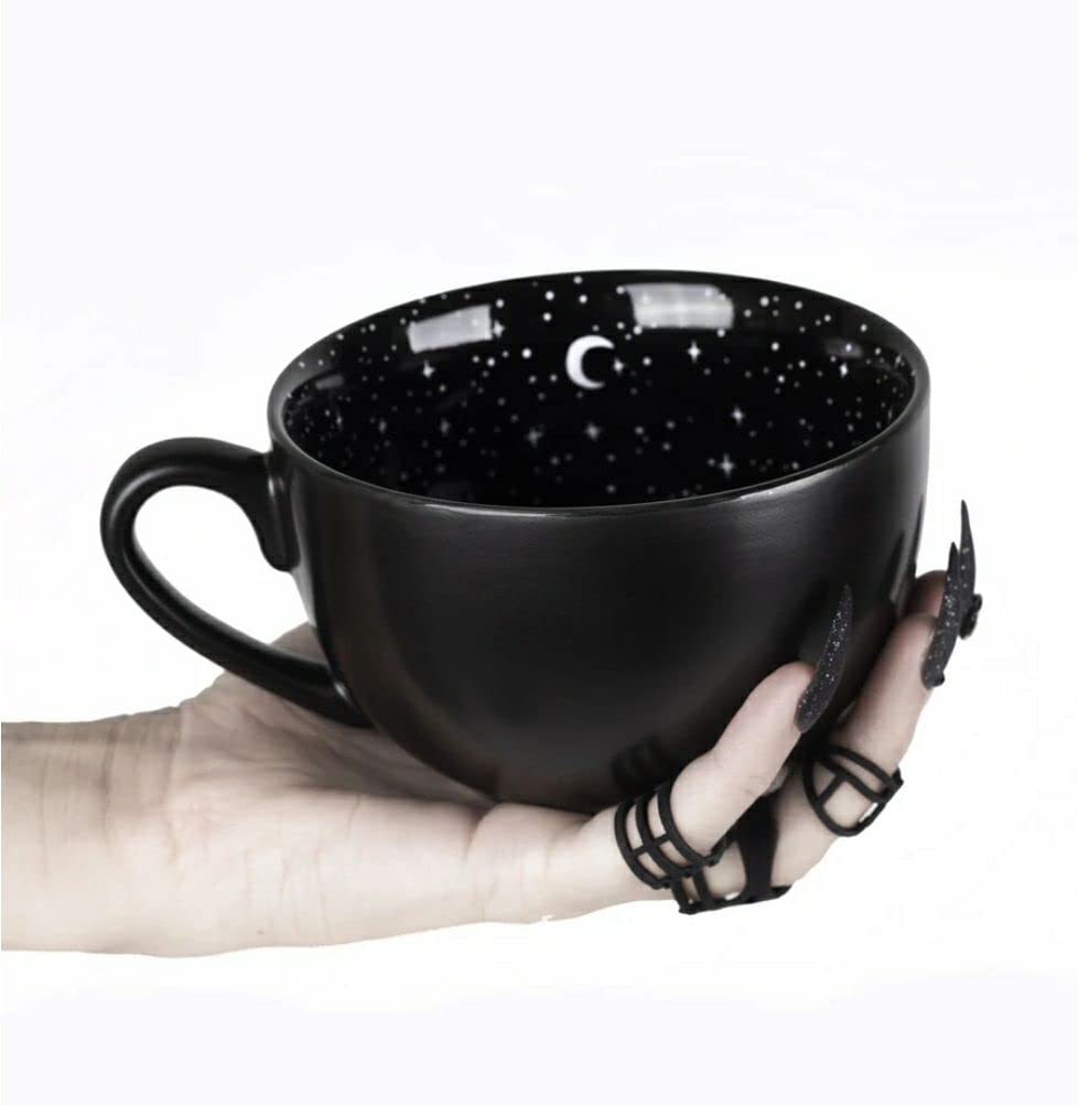 Midnight Coffee Large Witch Mug 17.6oz 500ml 