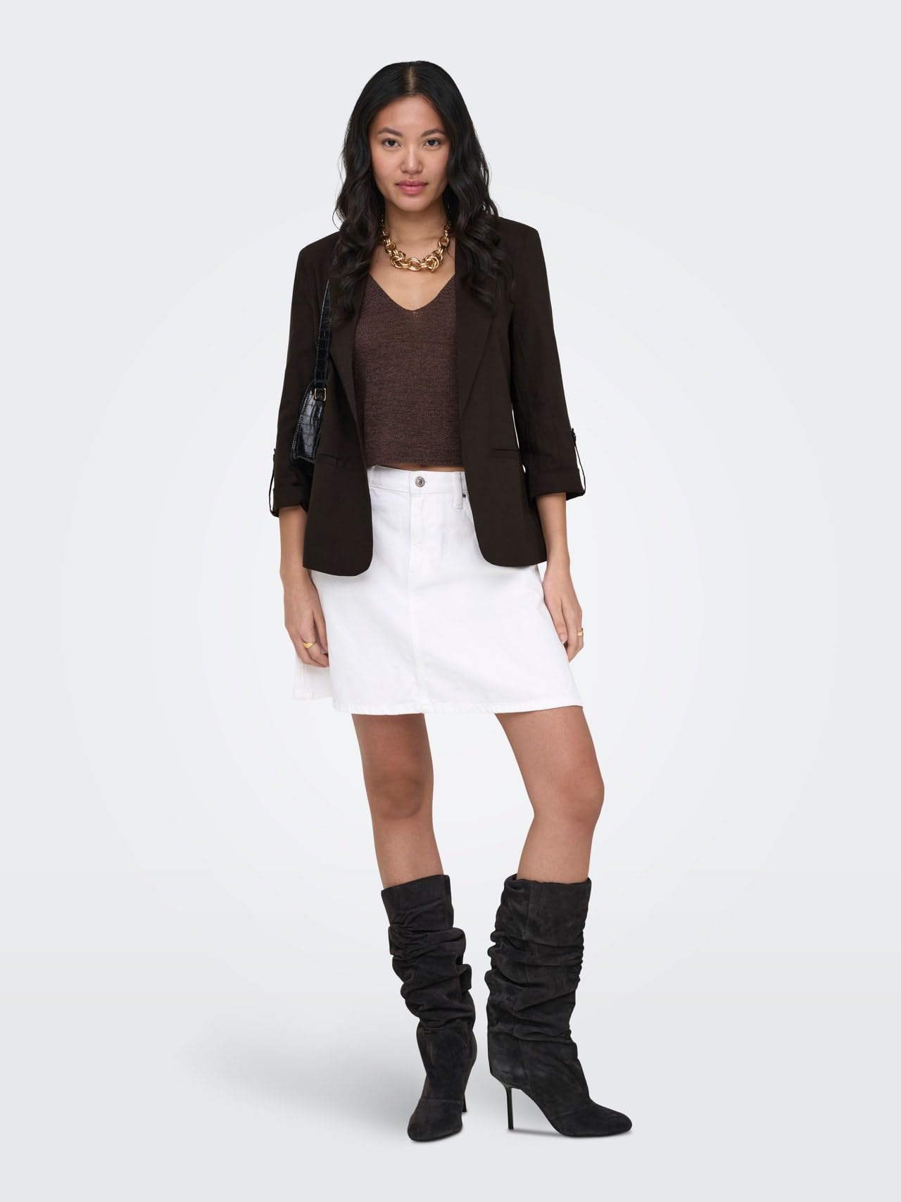 ONLY Damen Onlcaro-isola 3/4 Unlined Blazer TLR Onlcaro-Isola 3/4 Unlined Blazer TLR (1er Pack)
