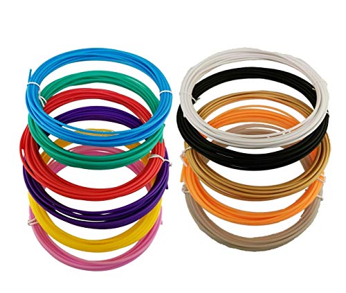 Xmaha 3D Pen Filament for XXX Start 3D Pen, Replacement Filament Refill (11 Color Pack)