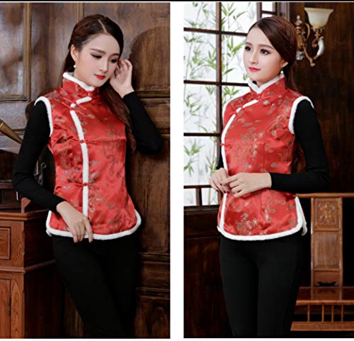 Shanghai Story Womens Brocade Chinese Winter Qipao Vest 5 Style2