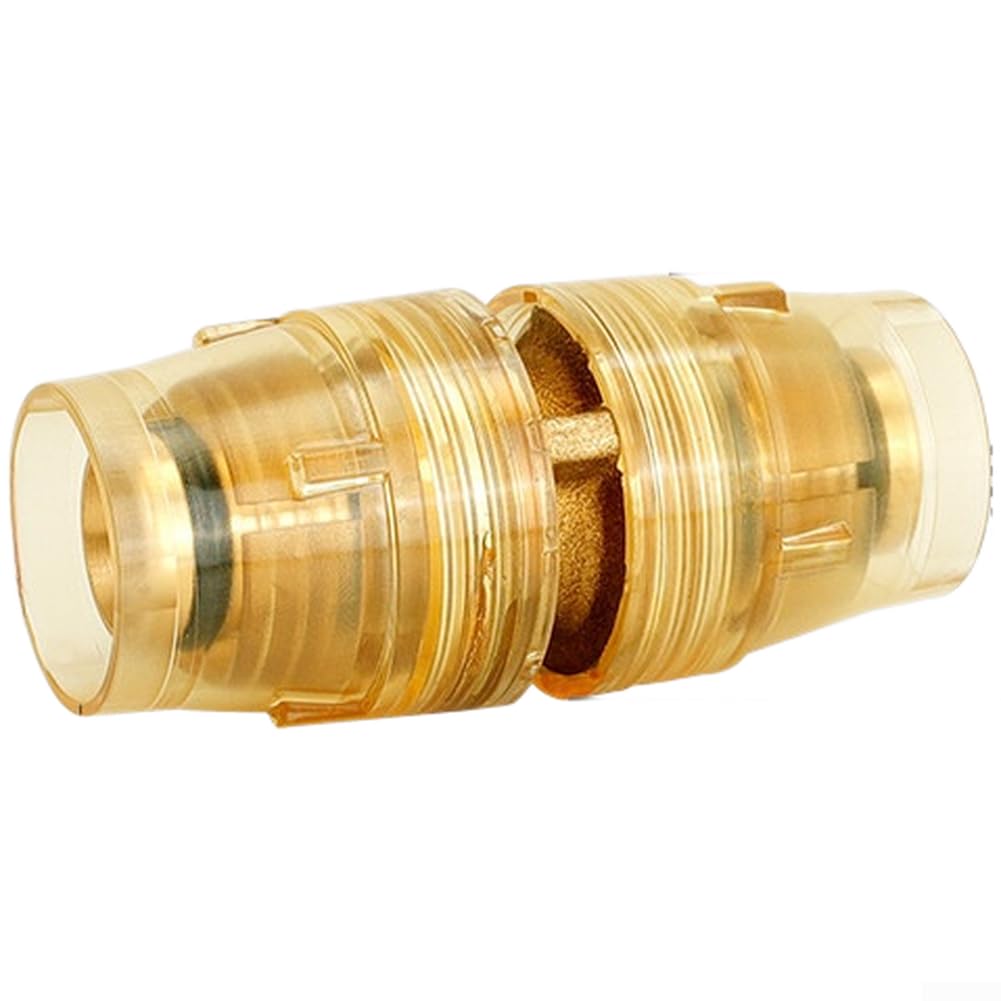Conector Push Fit para latón Para Suelo Radiante para pex Alu-PE Sin Herramientas 10 Bares para acs 7cm(D)