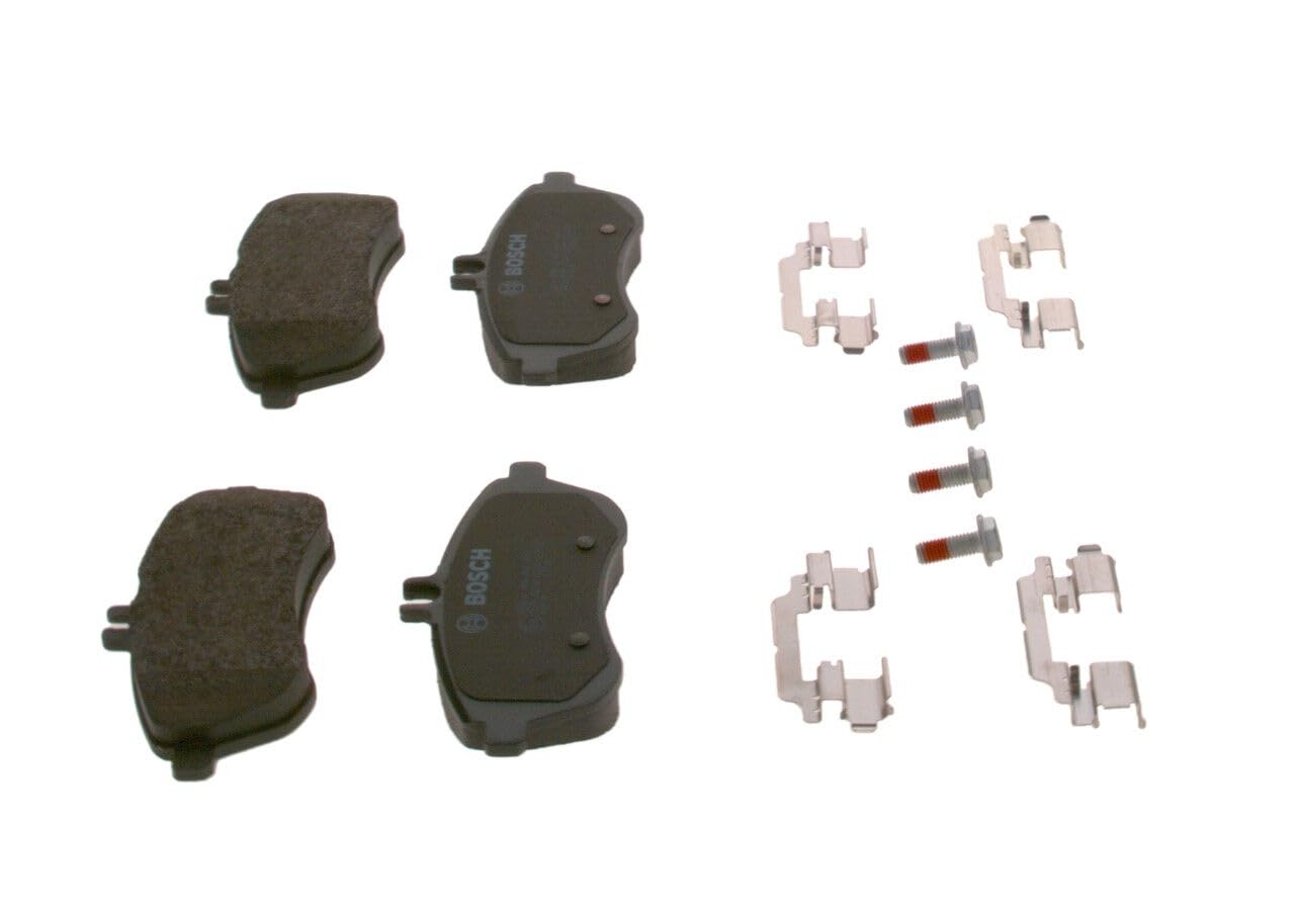 Bosch BP2652 Pastillas de freno - Eje delantero - certificación ECE-R90 - 1 juego de 4 pastillas