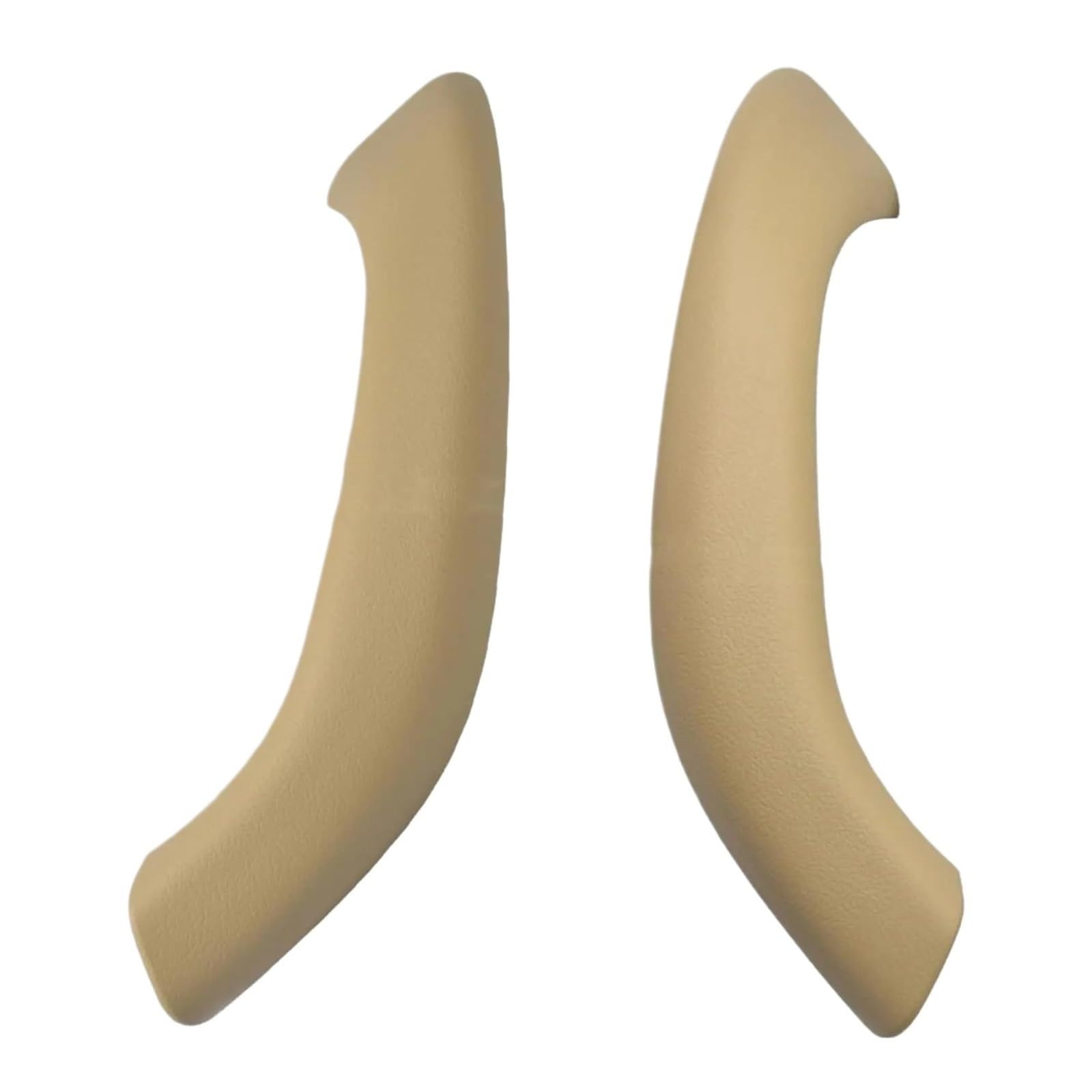 JYUTDW Door Inner Handle Car Door Handle Inside Panel Trim for BMW for X1 X2 F48 F49 51417417513(Beige 2pcs)