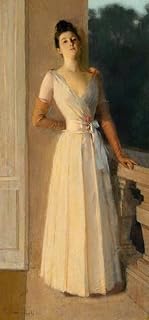 Portrait By Gaslight (c. 1900) Poster Print by Albert Lynch (18 x 24)