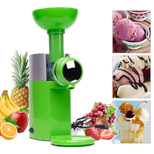 Máquina para hacer helados para niños, máquina casera de servir suave y batido, mini máquina de granizado para diversión en la playa y la cocina
