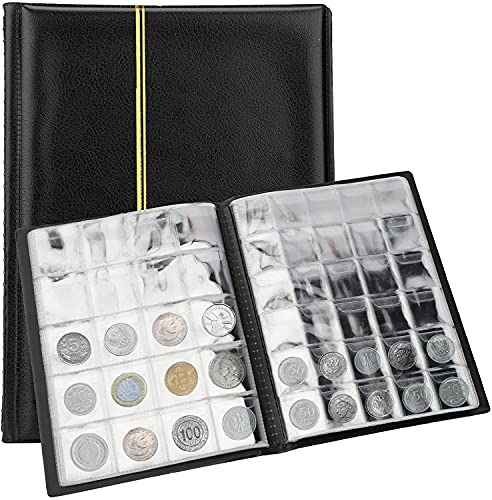 Album per Collezione di Monete con 312/300 Tasche