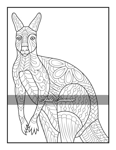 100 Animals: An Adult Coloring Book with Lions, Elephants, Owls, Horses, Dogs, Cats, and Many More! - Image 30