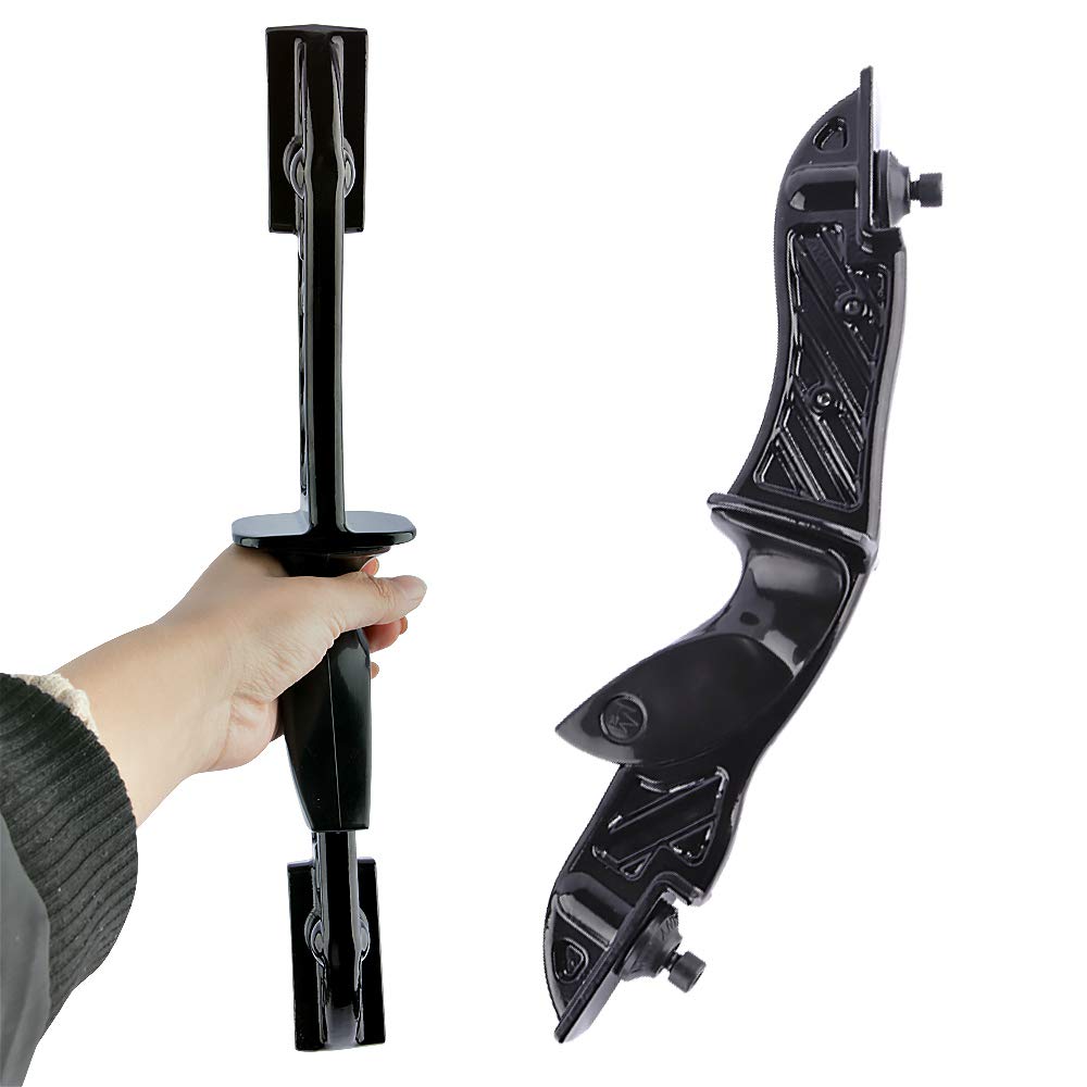 AMEYXGS Tiro con L'Arco Takedown Youth Arco ricurvo e frecce Set 26-30lb Regolabile Arco da Allenamento Arco Lungo per Adolescenti Principianti Mano Destra e Sinistra