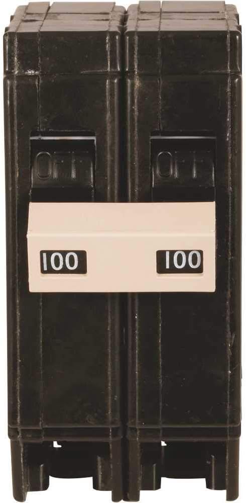 CH2125 CH Series 2-Pole Breaker, 125 Amp, 2.6" x 3.8" x 4"