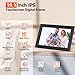 Apofial Digital Picture Frame 10.1 Inch WiFi Digital Photo Frame,1280 * 800 HD IPS Touch Screen Smart Cloud Photo Frame, to Share Photos Or Videos Remotely Via APP Email (Black)