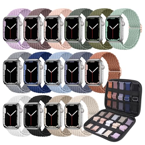 HAYONLIY 15{pbN ґgXgb`oh Apple Watch 38mm 40mm 41mm 42mm 44mm 45mm 46mm 49mm fB[X Y \tgiCXgbv [P[Xt iWatch Series 10 9