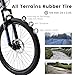 BKNROIHB 24 Inch Mountain Bike with Full Suspension and 21 Speed Shifter Lever - High Carbon Steel Frame - Mechanical Disc Brakes - Unisex for Men/Women/Adults - Ideal for Trails(Black)
