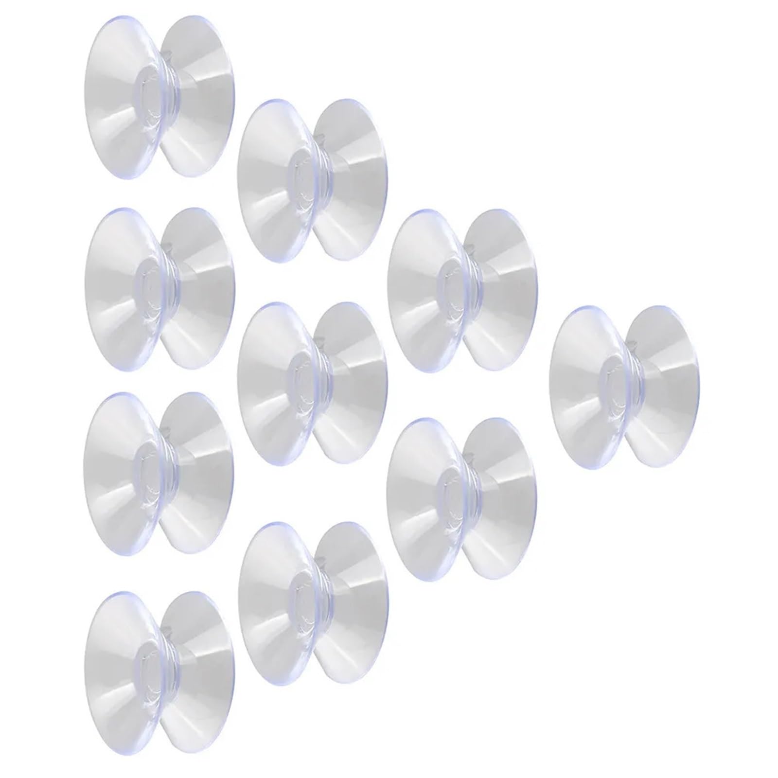 40 szt. Dwustronnych przyssawek 30 mm przezroczystych