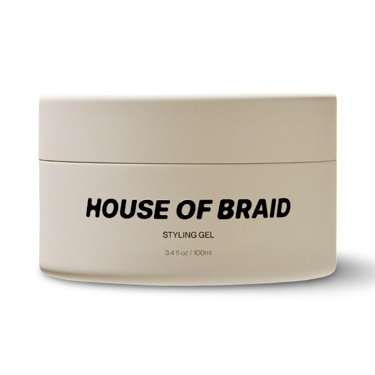 House Of Braid Hair Styling Gel - Extra Hold for Curly, Wavy, Slick Back, Edge Control, Braid Gel - Non Toxic, Frizz and Flake Free Hair Jam with All