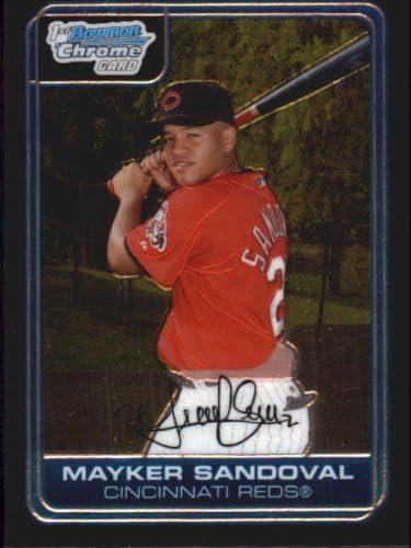 2006 Bowman Chrome Baseball Prospects #BC7 Mayker Sandoval Cincinnati Reds