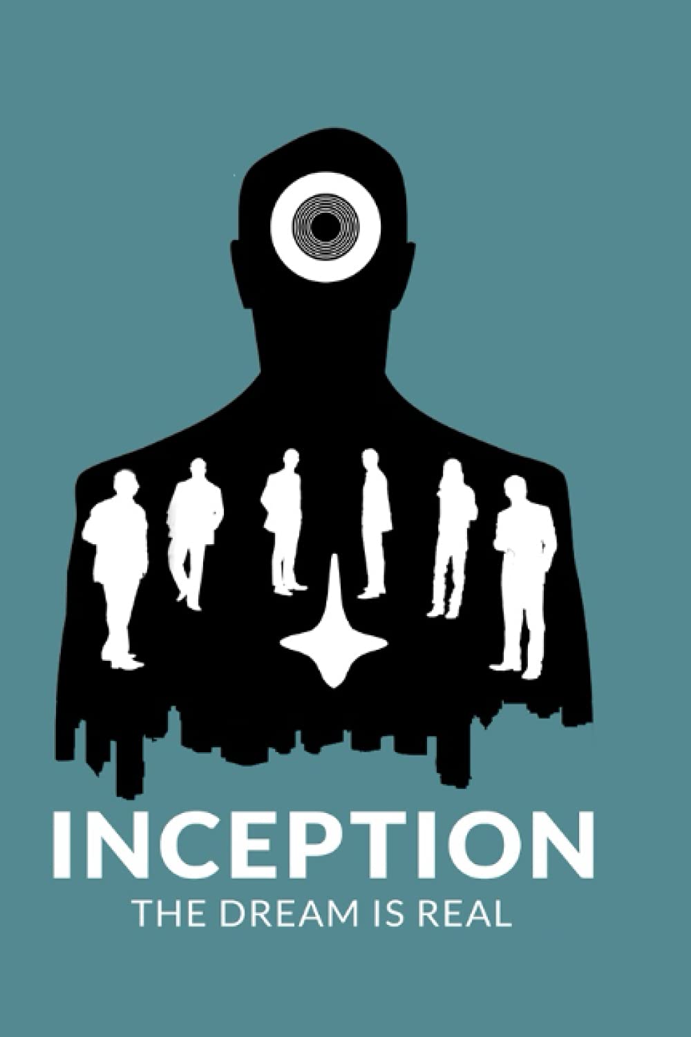 Inception: Lined Notebook Journal - INCEPTION - ( 6 x 9 inches, 100 Pages ) Paperback – 14 Aug. 2021