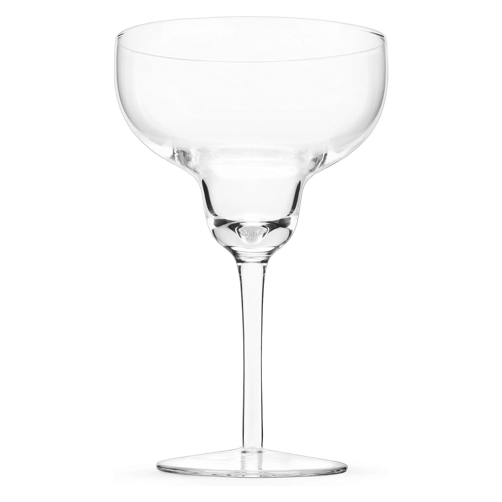 THE WHITE SHOP 4PCS Margarita Glasses,Modern Bar Glass for Martini,Frozen Daiquiri,Tropical Summer Parties - Classic Cocktail Drinkware,Great Gift for Mixologists,Hand Blown Crystal