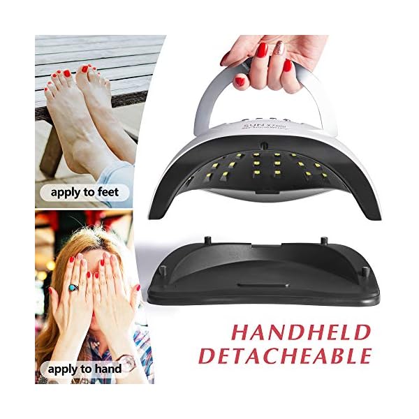 FINGART-UV-Led-Nail-Lamp-150w-57pcs-Dual-Light-Beads-Nail-Dryer-4-Timer-Setting-Gel-Nail-Polish-Lights-Curing-Gel-Nail-Lamp FINGART UV Led Nail Lamp 150w, 57pcs Dual Light Beads Nail Dryer 4 Timer Setting Gel Nail Polish Lights Curing Gel Nail Lamp