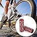 Shurhome Mountain Bicycles Foot Pegs Aluminum Alloys Bike Pedals Motorcycle Footrest for Mountain Cycling