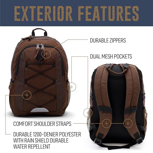 Mochila para senderismo Bass Creek Outfitters Marrón miniatura 5