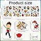 CBOSNF Welpen-Aufkleber, Kinder Anime Aufkleber, Wasserfeste Vinyl Cartoon Stickers, Cartoon Waterproof Aufkleber, DIY Scrapbooking Geschenkdeko, für Kindergeburtstag Mitgebsel Gastgeschenke