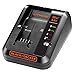 Price comparison product image BLACK+DECKER BDC2A-GB 54 V/18 V 2 A Charger - Black/Red
