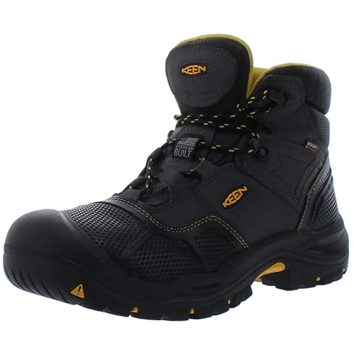 KEEN Utility Men's Logandale Mid Steel Toe Waterproof Work Boot