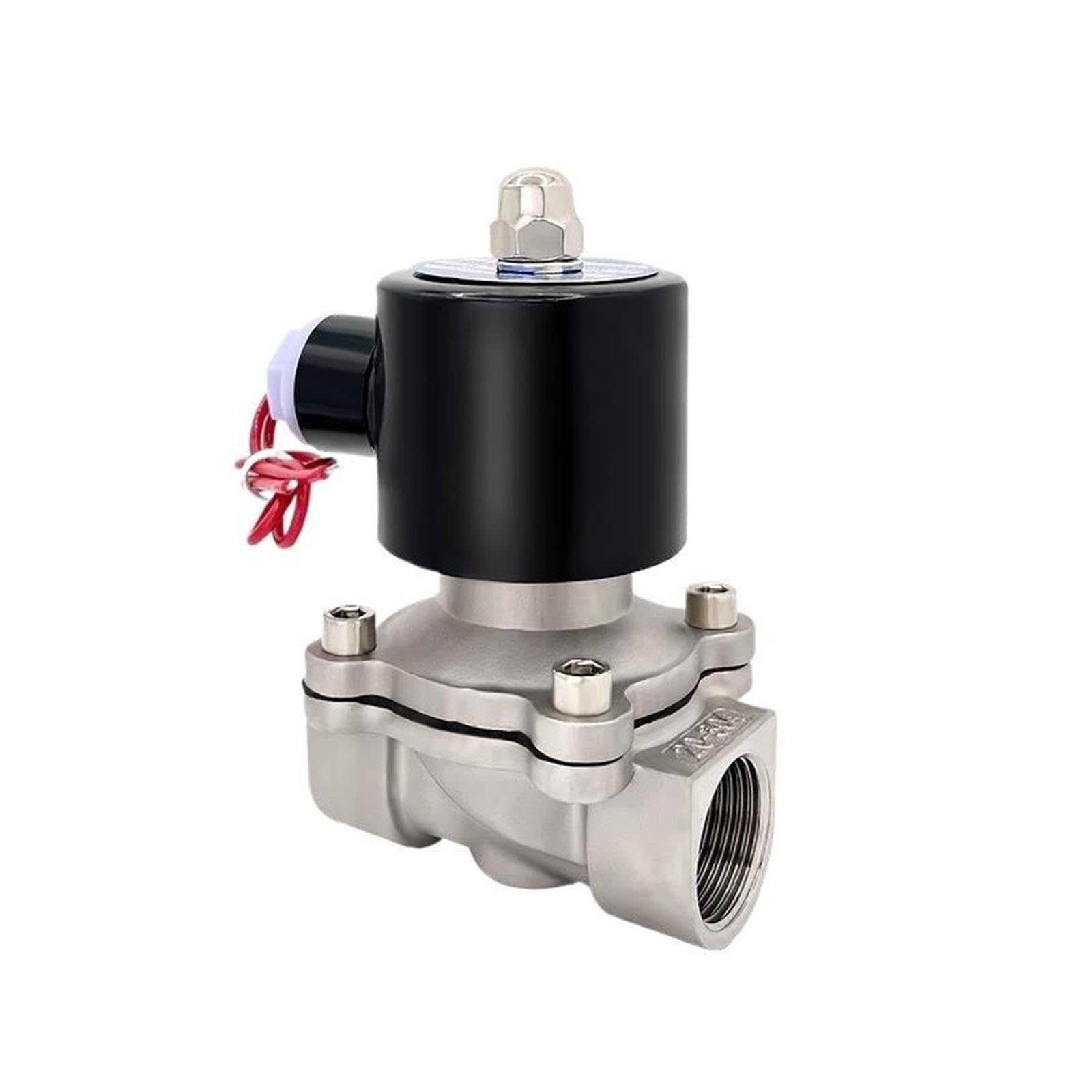 Edelstahl-Magnetventil 220 V Wasser normal geschlossen