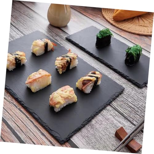 Bandeja rectangular para sushi y steak 30 cm x 10 cm miniatura 7