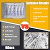 50Pack 2.5ml/cc with 23 G 1 Safety Individually Wrapped