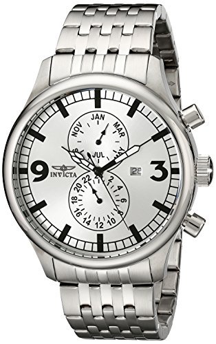 CrN^ Invicta Men's Y jp 0366 II Collection Multi-Function Stainless Steel Watch v [sAi]